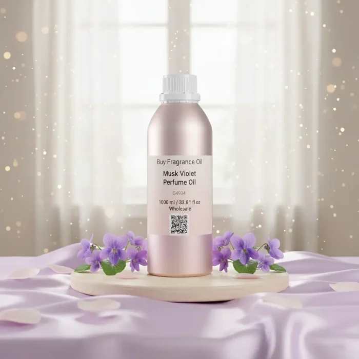 Discover Musk Violet Perfume Oil, inspired by Ajmal Violet Musk (for reference only). A serene fusion of violet petals, white musk, and soft powdery notes — evoking purity, tranquility, and modern Arabian refinement. Alcohol-free and long-lasting.