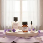 Discover Musk Violet Perfume Oil, inspired by Ajmal Violet Musk (for reference only). A serene fusion of violet petals, white musk, and soft powdery notes — evoking purity, tranquility, and modern Arabian refinement. Alcohol-free and long-lasting.