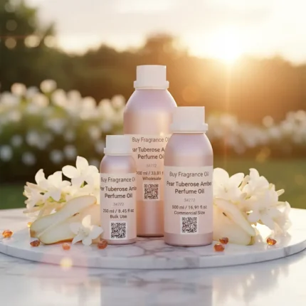 Discover Pear Tuberose Amber Perfume Oil, inspired by YSL Supreme Bouquet (for reference only). A luminous blend of juicy pear, creamy tuberose, and golden amber creates a refined and long-lasting fragrance oil — elegant, sensual, and perfectly balanced. Alcohol-free, unisex luxury scent.