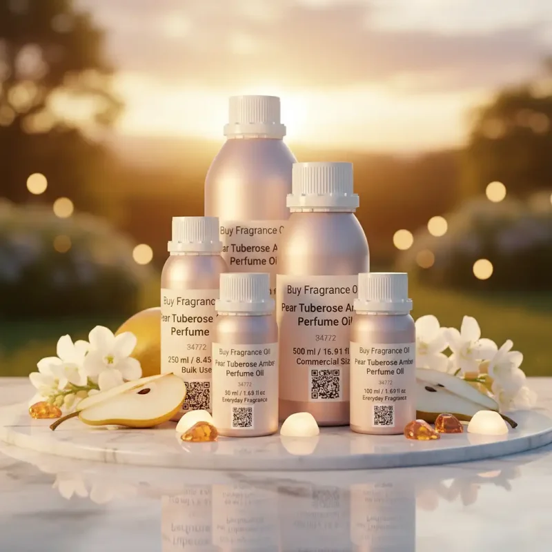 Discover Pear Tuberose Amber Perfume Oil, inspired by YSL Supreme Bouquet (for reference only). A luminous blend of juicy pear, creamy tuberose, and golden amber creates a refined and long-lasting fragrance oil — elegant, sensual, and perfectly balanced. Alcohol-free, unisex luxury scent.