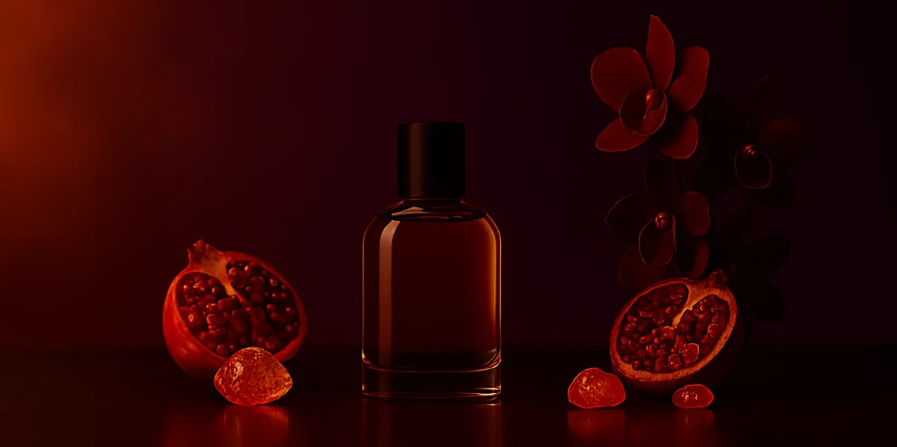 Pomegranate Orchid Amber Perfume Oil | Long-Lasting Amber Floral Fragrance – Inspired by Calvin Klein Euphoria