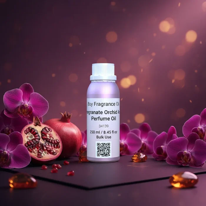 Pomegranate Orchid Amber Perfume Oil | Long-Lasting Amber Floral Fragrance – Inspired by Calvin Klein Euphoria