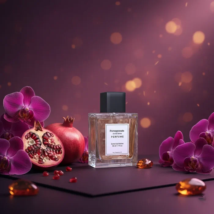 Pomegranate Orchid Amber Perfume Oil | Long-Lasting Amber Floral Fragrance – Inspired by Calvin Klein Euphoria