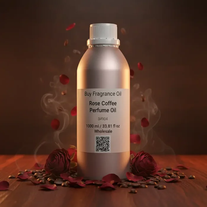 Discover Rose Coffee Perfume Oil, inspired by Tom Ford Café Rose (for reference only). A rich fusion of Damask rose, roasted coffee, amber, and sandalwood — sensual, sophisticated, and long-lasting. Perfect for evening elegance and cool-weather allure.