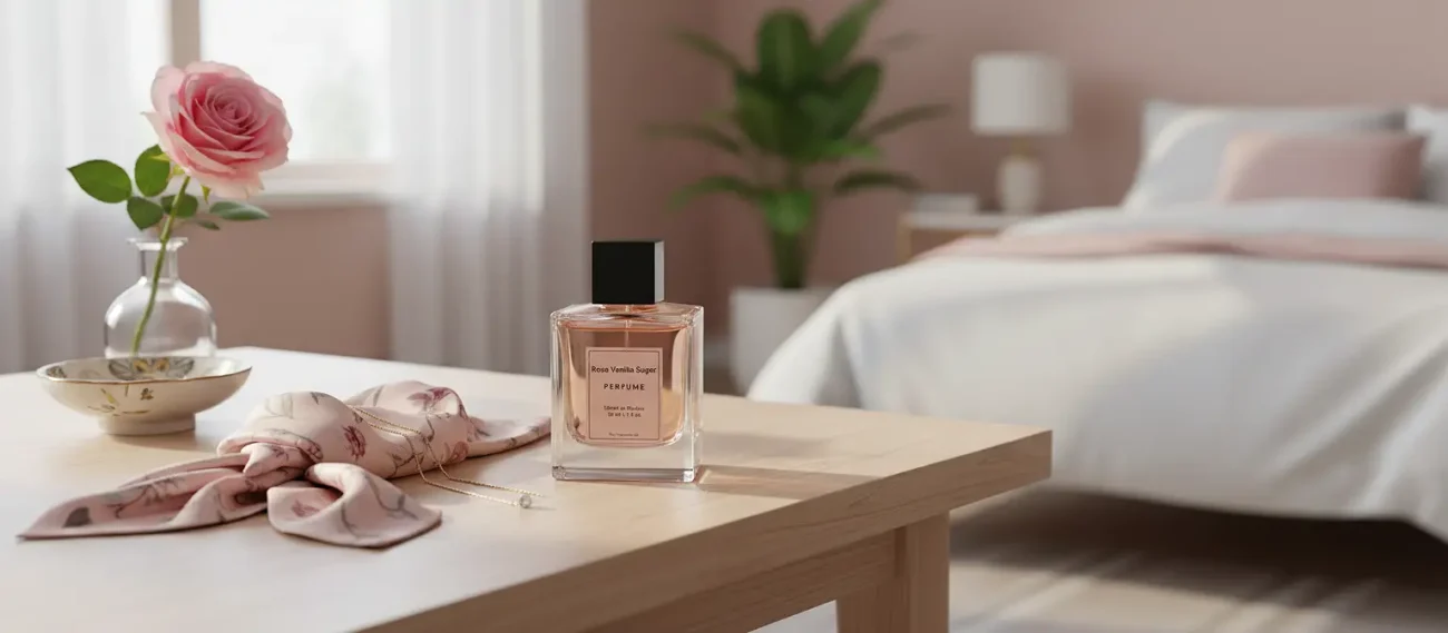 Discover Rose Vanilla Sugar Perfume Oil, inspired by Mancera Rose Vanille (for reference only). A sweet blend of rosewater, creamy vanilla, and sugar crystals with warm amber undertones. Alcohol-free, long-lasting perfume oil crafted for lovers of soft luxury and timeless romance.