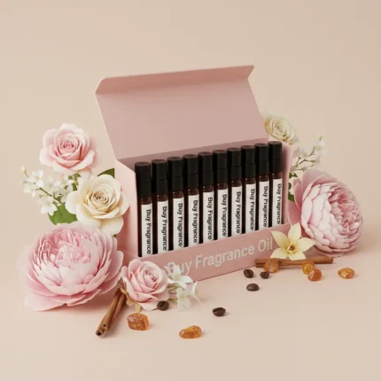 Explore 10 luxury perfume oil samples in this Women’s Discovery Set. Inspired by best-selling designer scents. Alcohol-free, long-lasting, vegan & cruelty-free.