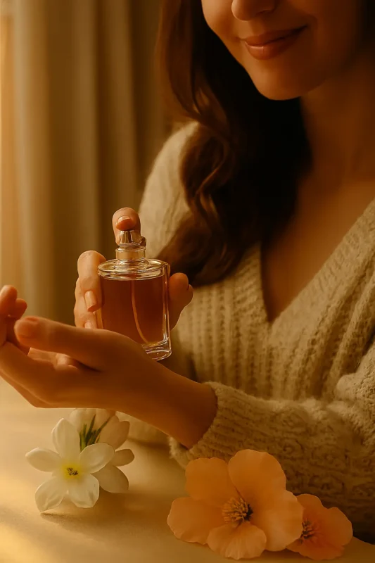 Tuberose Jasmine Perfume Oil – white floral amber fragrance inspired by Good Girl Gone Bad, elegant feminine perfume oil.