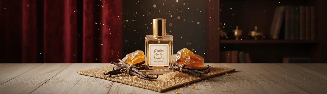 Vanilla Amber Brown Sugar Perfume Oil – sweet gourmand amber fragrance inspired by Kayali Vanilla 28.