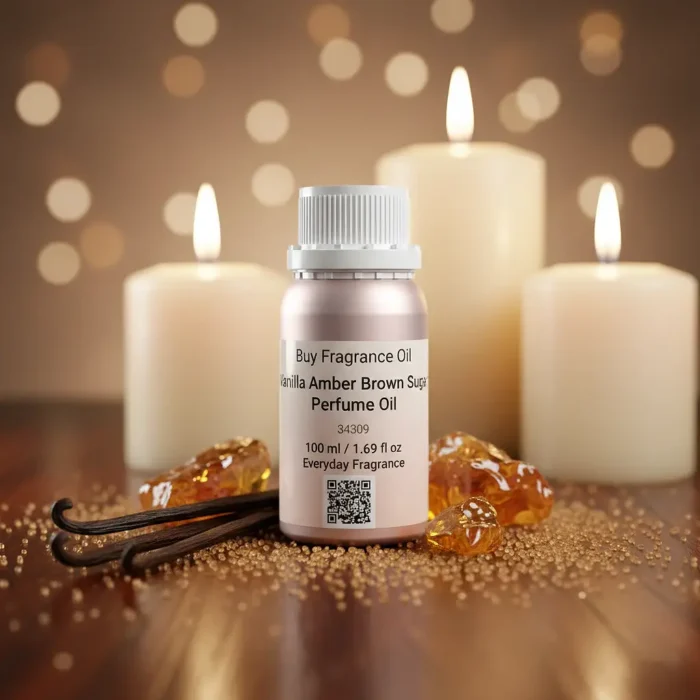 Vanilla Amber Brown Sugar Perfume Oil – sweet gourmand amber fragrance inspired by Kayali Vanilla 28.