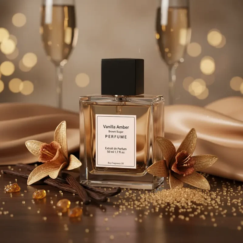 Vanilla Amber Brown Sugar Perfume Oil – sweet gourmand amber fragrance inspired by Kayali Vanilla 28.