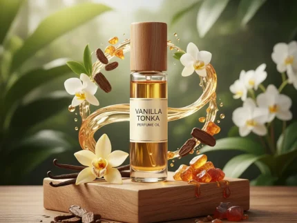 Vanilla Tonka Perfume Oil | Sweet Amber & Jasmine Fragrance Inspired by Carolina Herrera Good Girl – Long-Lasting Perfume Oil
