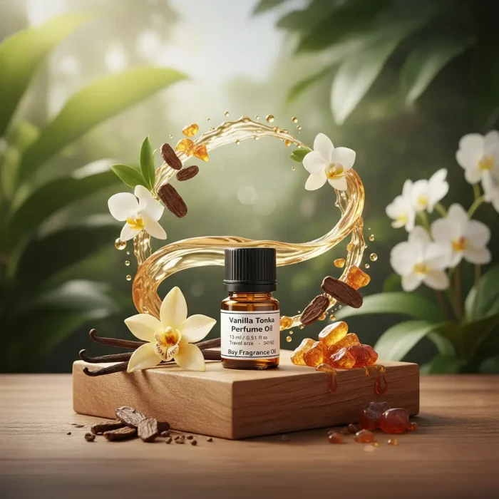 Vanilla Tonka Perfume Oil | Sweet Amber & Jasmine Fragrance Inspired by Carolina Herrera Good Girl – Long-Lasting Perfume Oil