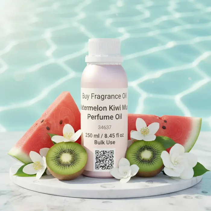 Experience Watermelon Kiwi Musk Perfume Oil, inspired by Dolce & Gabbana L’Imperatrice 3 (for reference only). A juicy, refreshing blend of watermelon, kiwi, and soft musk that radiates summer energy, youthful charm, and effortless elegance. Alcohol-free and long-lasting fruity floral perfume oil.