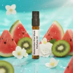 Experience Watermelon Kiwi Musk Perfume Oil, inspired by Dolce & Gabbana L’Imperatrice 3 (for reference only). A juicy, refreshing blend of watermelon, kiwi, and soft musk that radiates summer energy, youthful charm, and effortless elegance. Alcohol-free and long-lasting fruity floral perfume oil.