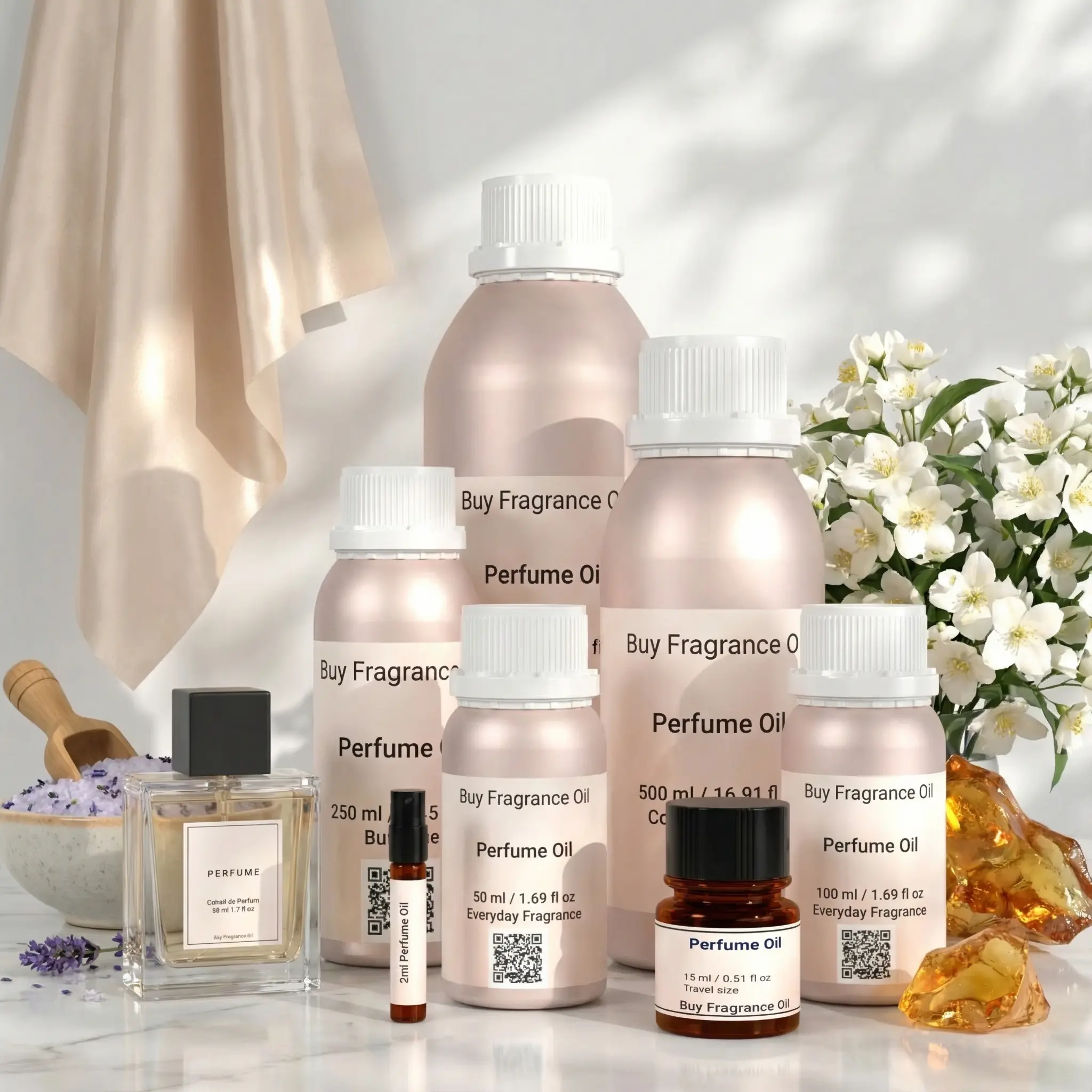 Buy Fragrance Oil Complete Collection: Extrait, Oils & Wholesale Volumes Full Range Perfume Oils & Extrait: Sample to Wholesale - Buy Fragrance Oil