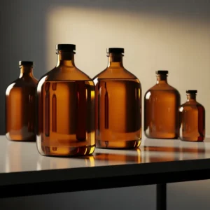 Premium wholesale fragrance oils in amber glass bottles for perfume entrepreneurs